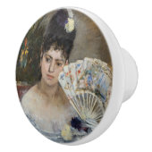Berthe Morisot - Op de bal Keramische Knop (Rechts)