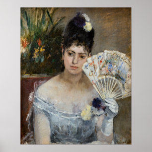 Berthe Morisot - Op de bal Poster