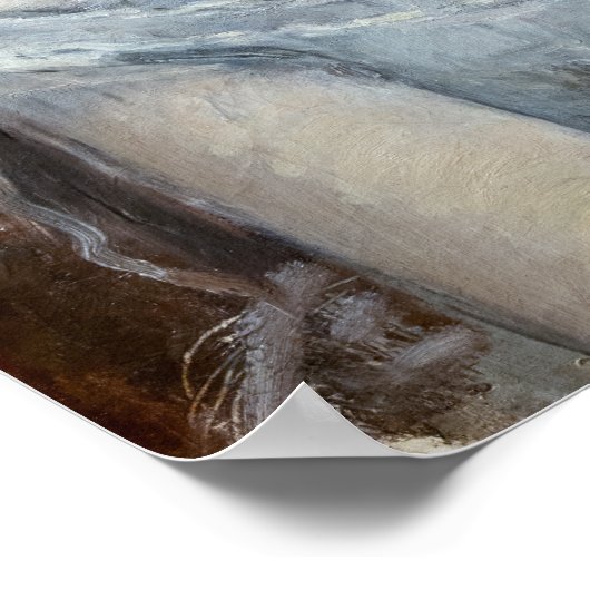 Berthe Morisot - Op de bal Poster (Hoek)