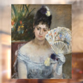 Berthe Morisot - Op de bal Raamsticker (Vel 2)