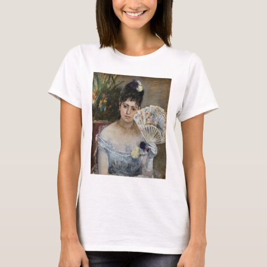 Berthe Morisot - Op de bal T-shirt (Voorkant)