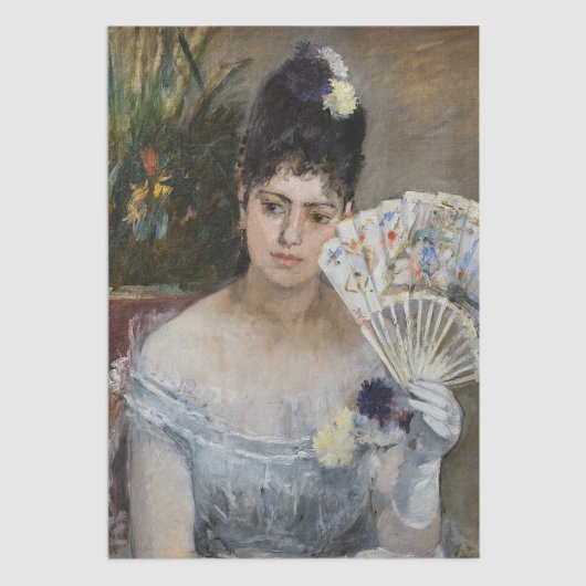 Berthe Morisot - Op de bal Tissuepapier