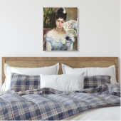 Berthe Morisot - Op het Bal Canvas Afdruk (Insitu (Slaapkamer))