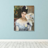 Berthe Morisot - Op het Bal Canvas Afdruk (Insitu (Houten vloer))