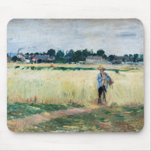Berthe Morisot - Op Wheatfield in Gennevillie Muismat