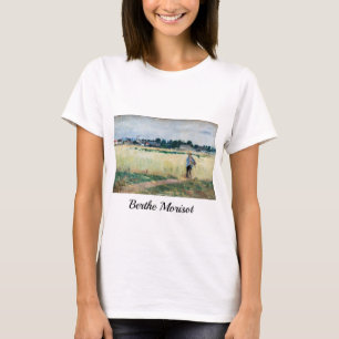 Berthe Morisot - Op Wheatfield in Gennevillie T-shirt