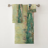 Berthe Morisot - Op Wheatfield in Gennevillier Bad Handdoek (Insitu)