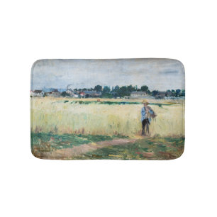 Berthe Morisot - Op Wheatfield in Gennevillier Badmat