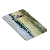 Berthe Morisot - Op Wheatfield in Gennevillier Magneet (Rechterzijde)