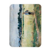 Berthe Morisot - Op Wheatfield in Gennevillier Magneet (Verticaal)