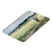 Berthe Morisot - Op Wheatfield in Gennevillier Magneet (Linkerzijde)