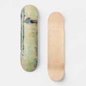 Berthe Morisot - Op Wheatfield in Gennevillier Persoonlijk Skateboard (Voorkant)