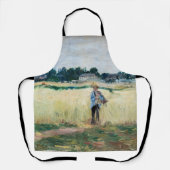 Berthe Morisot - Op Wheatfield in Gennevillier Schort (Voorkant)