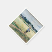 Berthe Morisot - Op Wheatfield in Gennevillier Servet (Hoek)