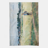 Berthe Morisot - Op Wheatfield in Gennevillier Theedoek (Verticaal)