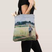 Berthe Morisot - Op Wheatfield in Gennevillier Tote Bag (Dichtbij)