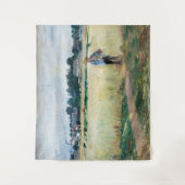 Berthe Morisot - Op Wheatfield in Gennevillier Wandkleed (Voorkant)