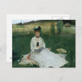 Berthe Morisot - Reading Briefkaart (Voorkant / Achterkant)