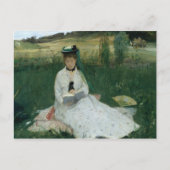Berthe Morisot - Reading Briefkaart (Voorkant)