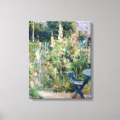 Berthe Morisot - Rozen Tremieres Canvas Afdruk (Voorkant)
