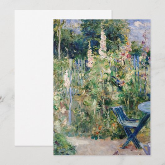 Berthe Morisot - Rozen Tremieres Kaart (Voorkant / Achterkant)