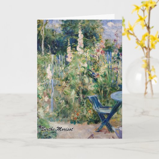 Berthe Morisot - Rozen Tremieres Kaart (Gele Bloem)