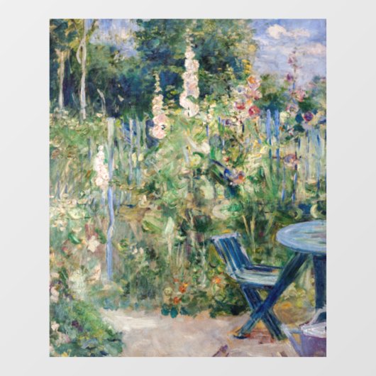 Berthe Morisot - Rozen Tremieres Raamsticker (Vel)