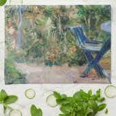 Berthe Morisot - Rozen Tremieres Theedoek (Gevouwen)