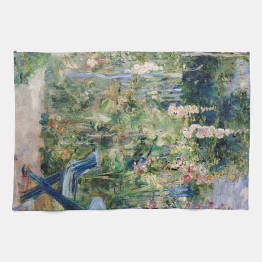 Berthe Morisot - Rozen Tremieres Theedoek (Horizontaal)