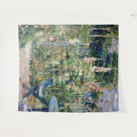 Berthe Morisot - Rozen Tremieres Wandkleed (Voorkant (horizontaal))