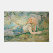 Berthe Morisot - Shepherdess Resting Deurmat (Voorkant)