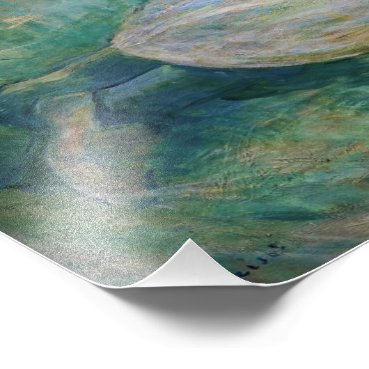 Berthe Morisot - Shepherdess Resting Foto Afdruk (Hoek)