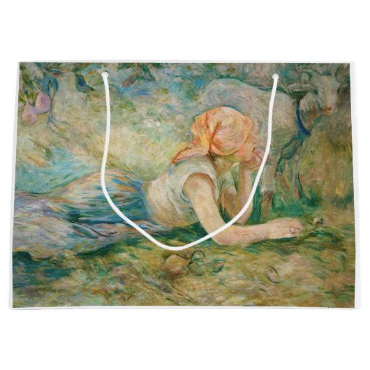 Berthe Morisot - Shepherdess Resting Groot Cadeauzakje (Voorkant)