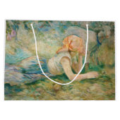 Berthe Morisot - Shepherdess Resting Groot Cadeauzakje (Achterkant)