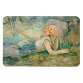 Berthe Morisot - Shepherdess Resting Magneet (Horizontaal)
