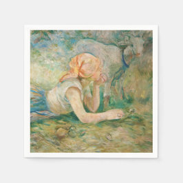 Berthe Morisot - Shepherdess Resting Servet