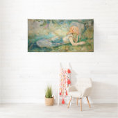 Berthe Morisot - Shepherdess Resting Spandoek (Insitu)