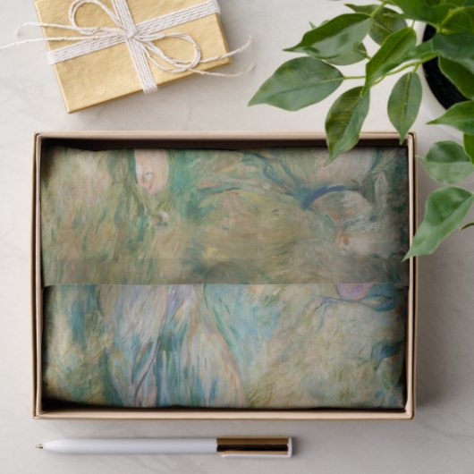 Berthe Morisot - Shepherdess Resting Tissuepapier (Geschenk)