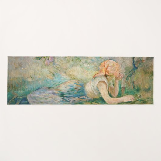 Berthe Morisot - Shepherdess Resting Yogamat (Voorkant (horizontaal))
