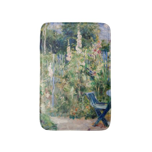 Berthe Morisot - Stockrozen Badmat (Voorkant Verticaal)