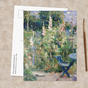 Berthe Morisot - Stockrozen Briefkaart