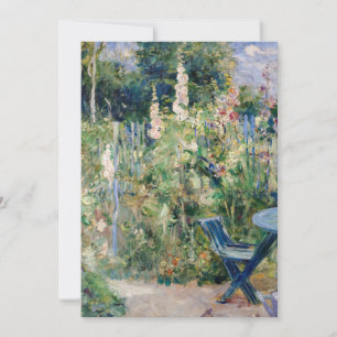 Berthe Morisot - Stockrozen Kaart