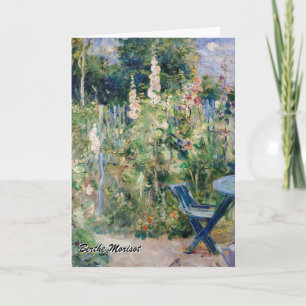 Berthe Morisot - Stockrozen Kaart