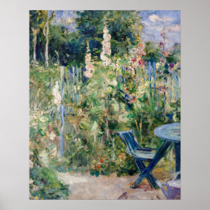 Berthe Morisot - Stockrozen Poster