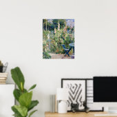Berthe Morisot - Stokrozen Poster (Thuiskantoor)