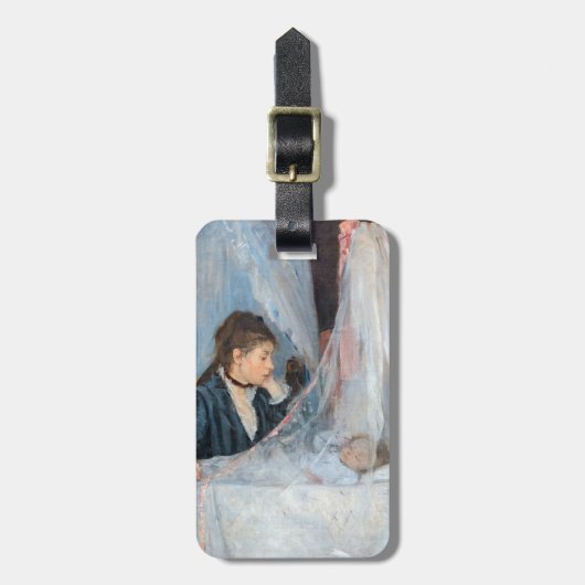 Berthe Morisot - The Cradle Bagagelabel (Voorkant verticaal)