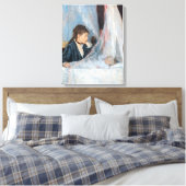 Berthe Morisot - The Cradle Canvas Afdruk (Insitu (Slaapkamer))