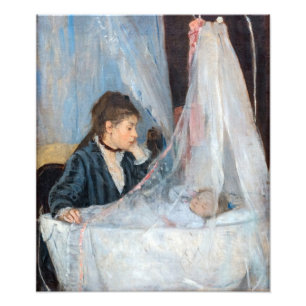 Berthe Morisot - The Cradle Foto Afdruk