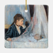 Berthe Morisot - The Cradle Keramisch Ornament (Achterkant)