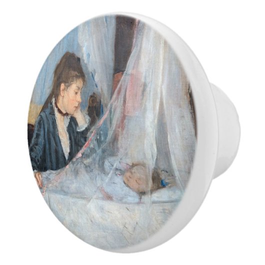 Berthe Morisot - The Cradle Keramische Knop (Rechts)